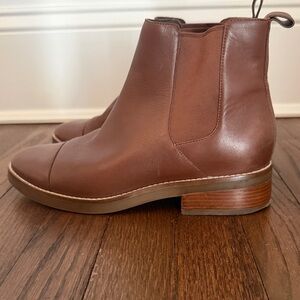 Cole Haan Brown Leather Ankle Boots